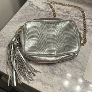Victoria’s Secret silver purse